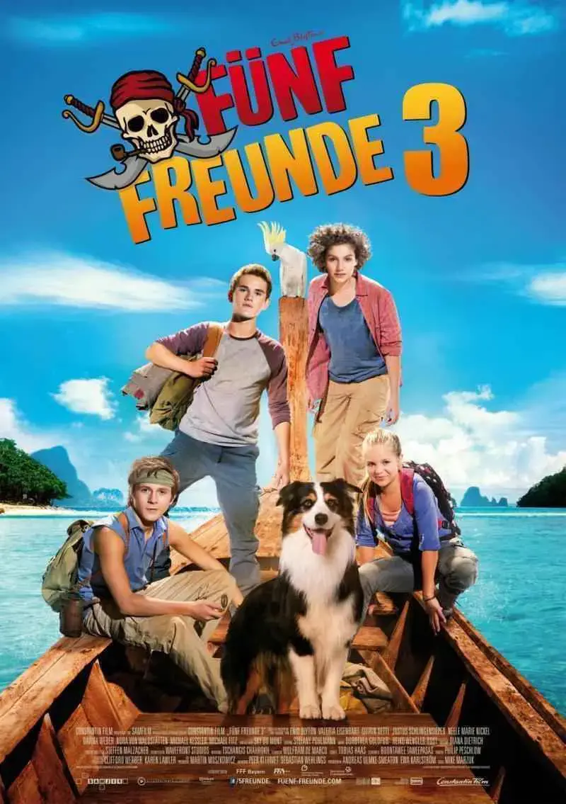 Los cinco y la isla del tesoro (2014)
