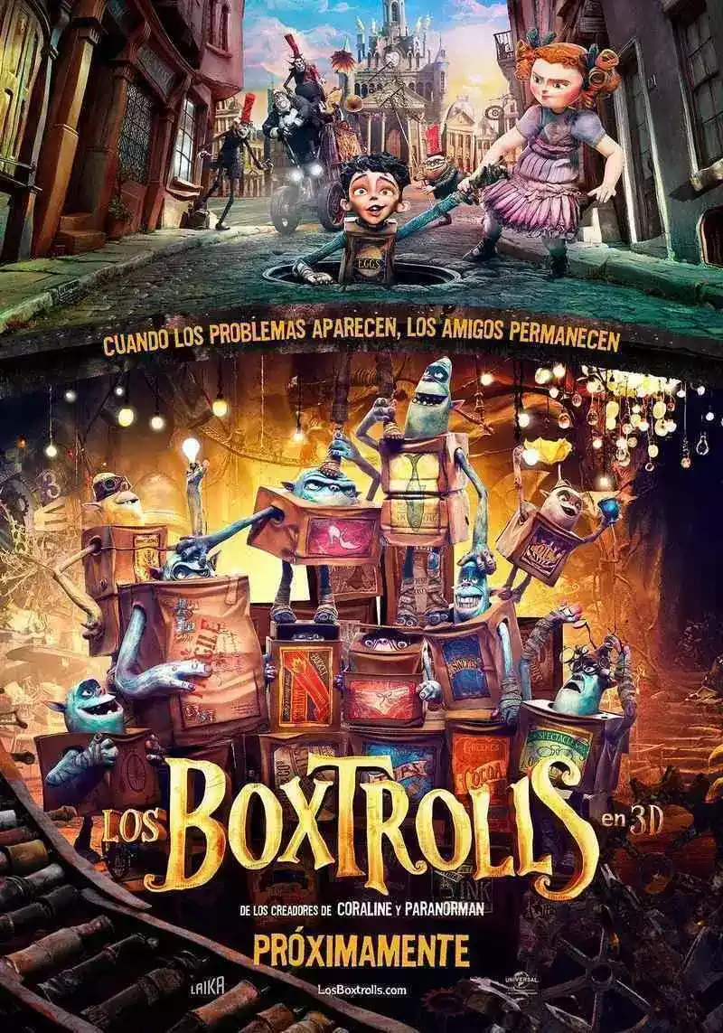 Los Boxtrolls (2014)