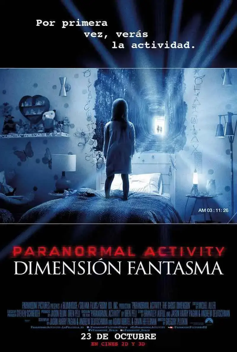 Paranormal Activity: Dimensión fantasma [Unrated] (2015)