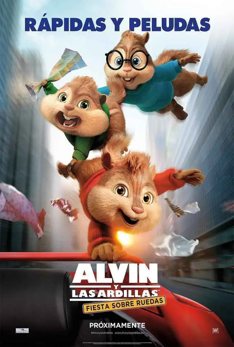 Alvin y las ardillas: Fiesta sobre ruedas (2015)