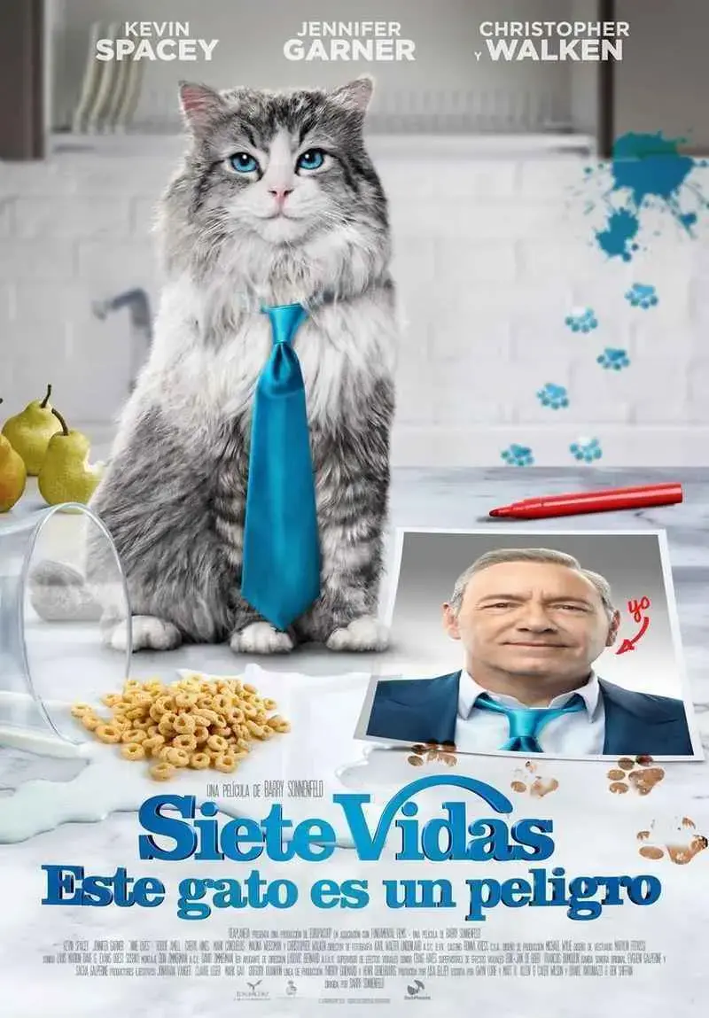 Siete vidas, este gato es un peligro (2016)