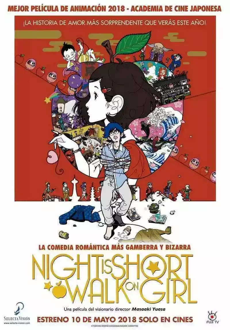 Night is Short, Walk on Girl (2017)