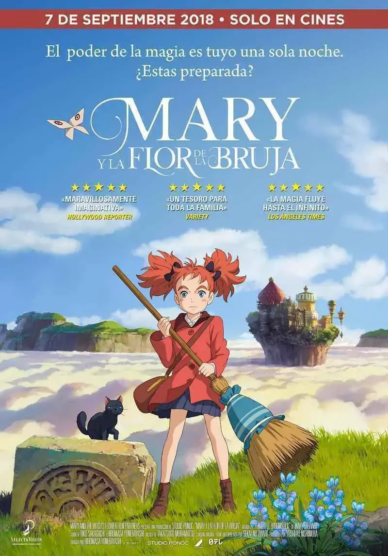 Mary y la flor de la bruja (2017)