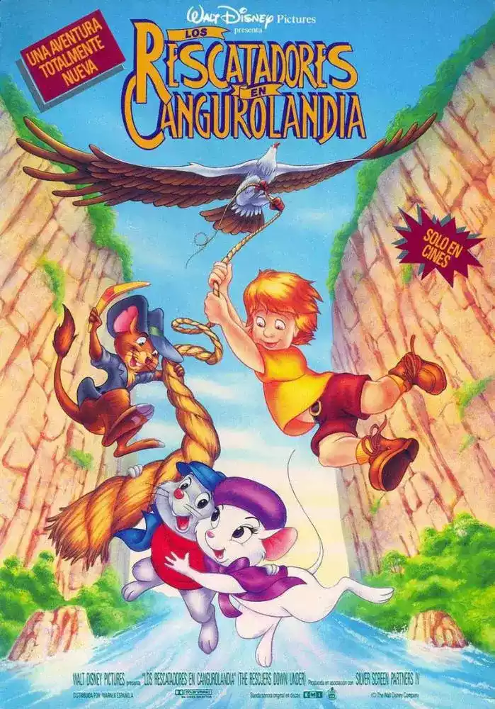 Los Rescatadores en Cangurolandia (1990)